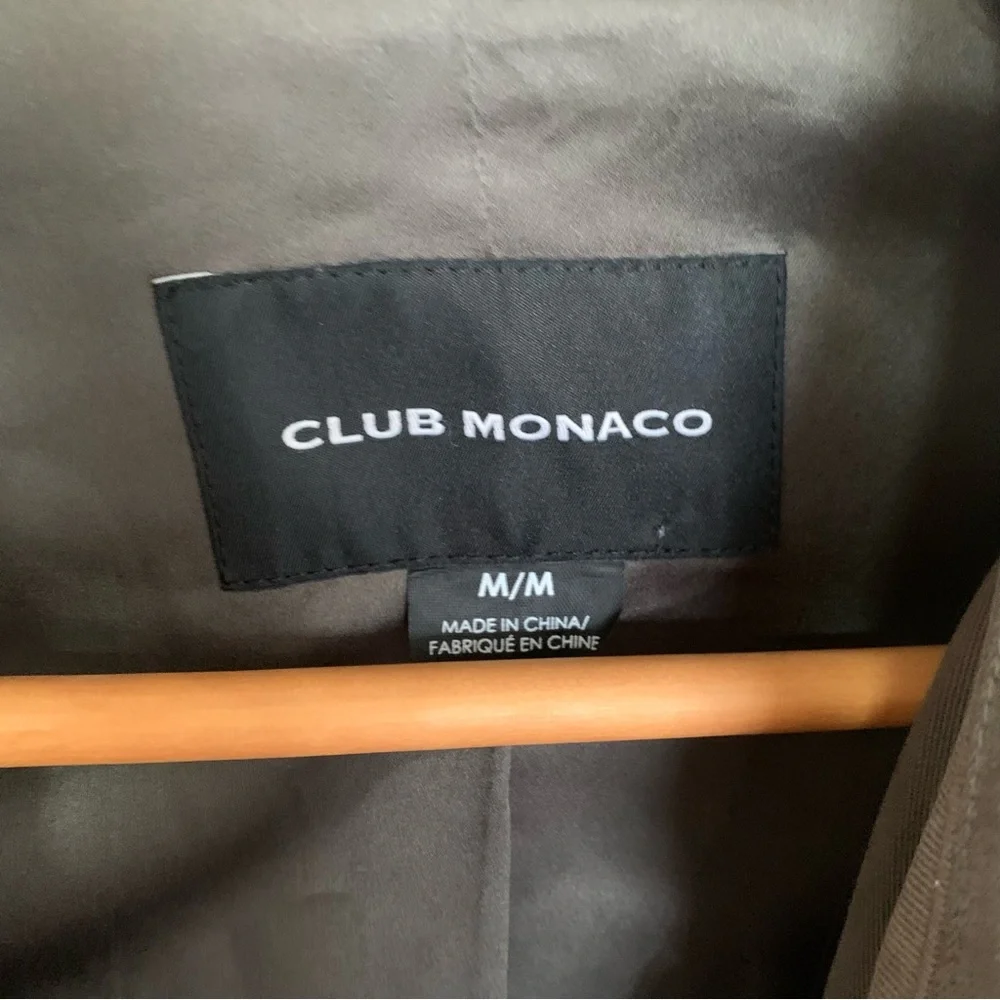 Club Monaco Claudine Trench Coat Size Medium - Picture 11 of 13